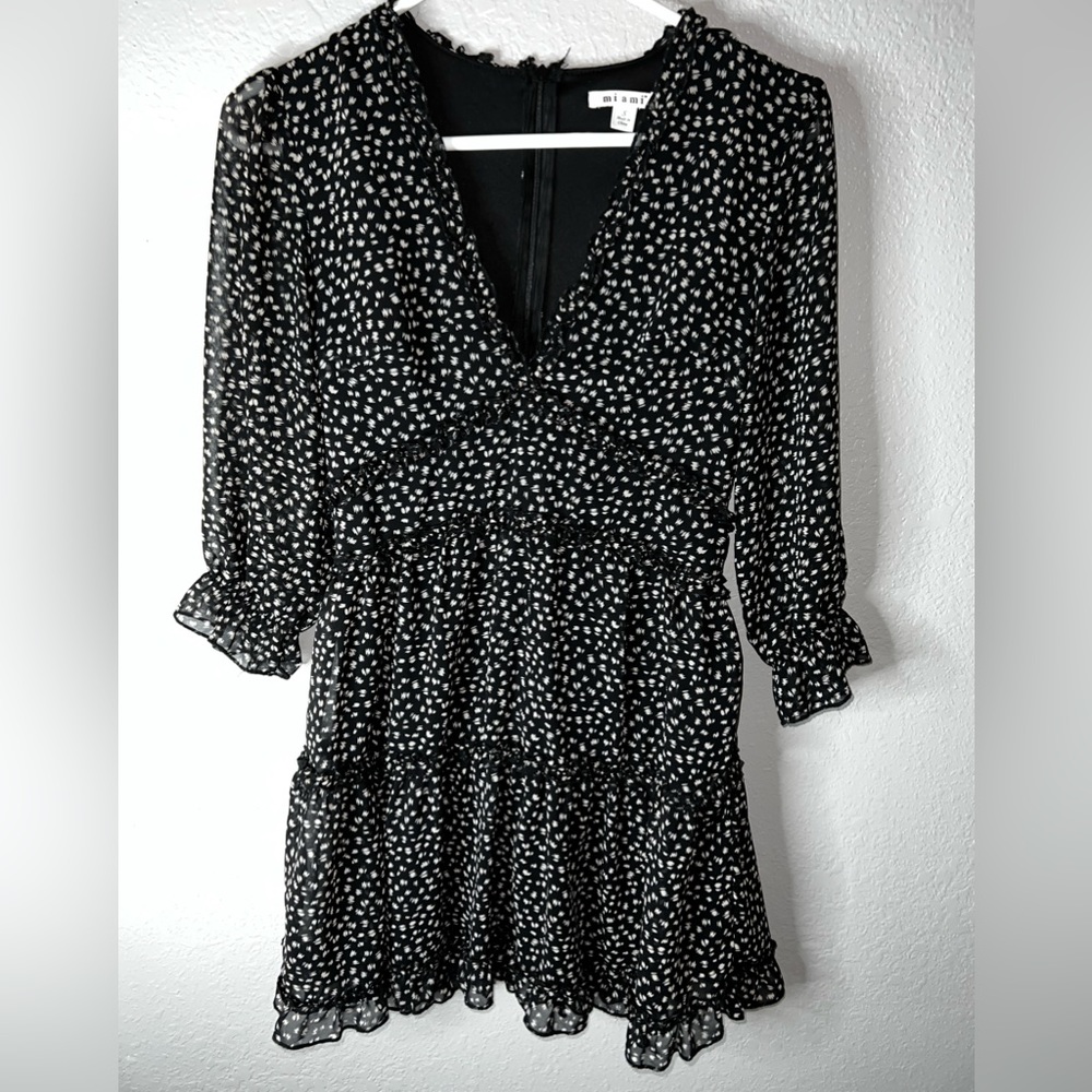 Small V-neck Dress